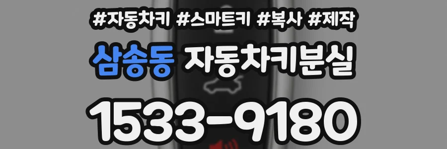 삼송동 자동차키분실