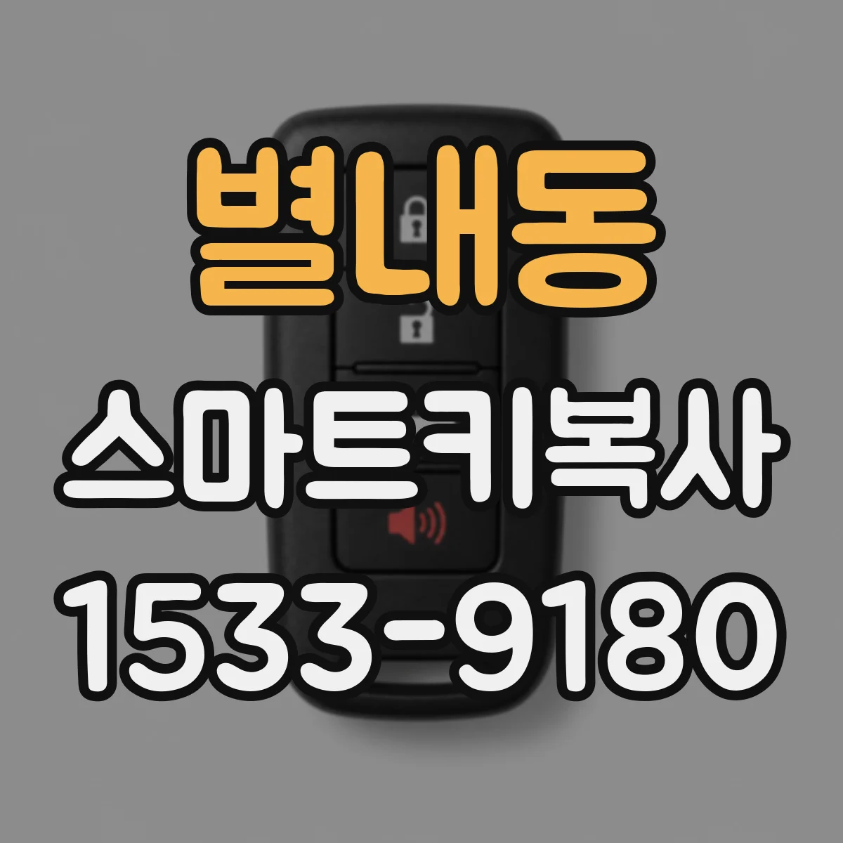 별내동 스마트키복사