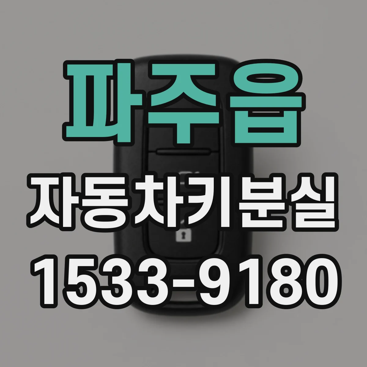 파주읍 자동차키분실