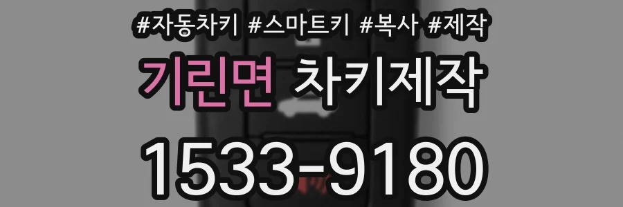 기린면 차키제작