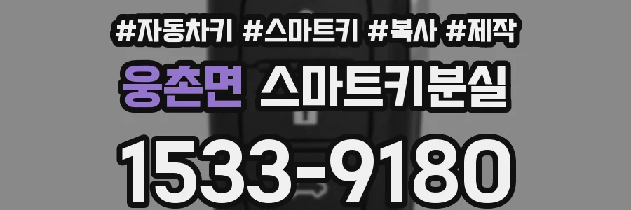 웅촌면 스마트키분실