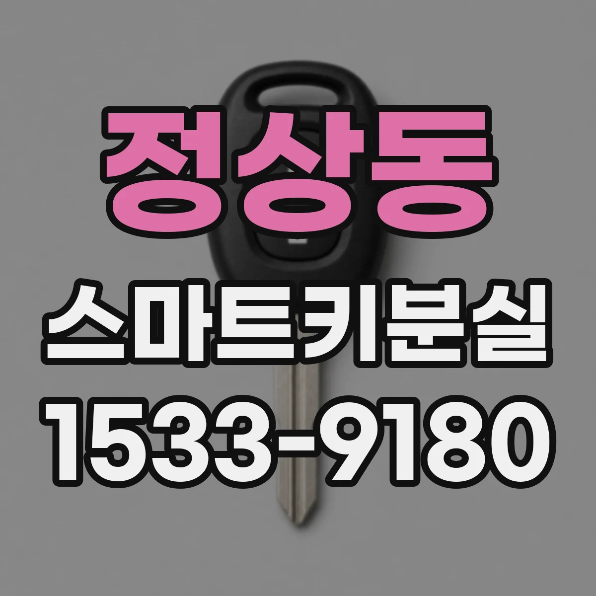정상동 스마트키분실