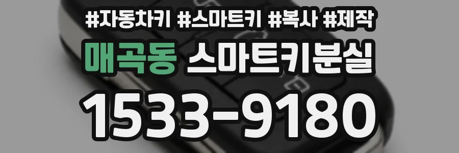 매곡동 스마트키분실