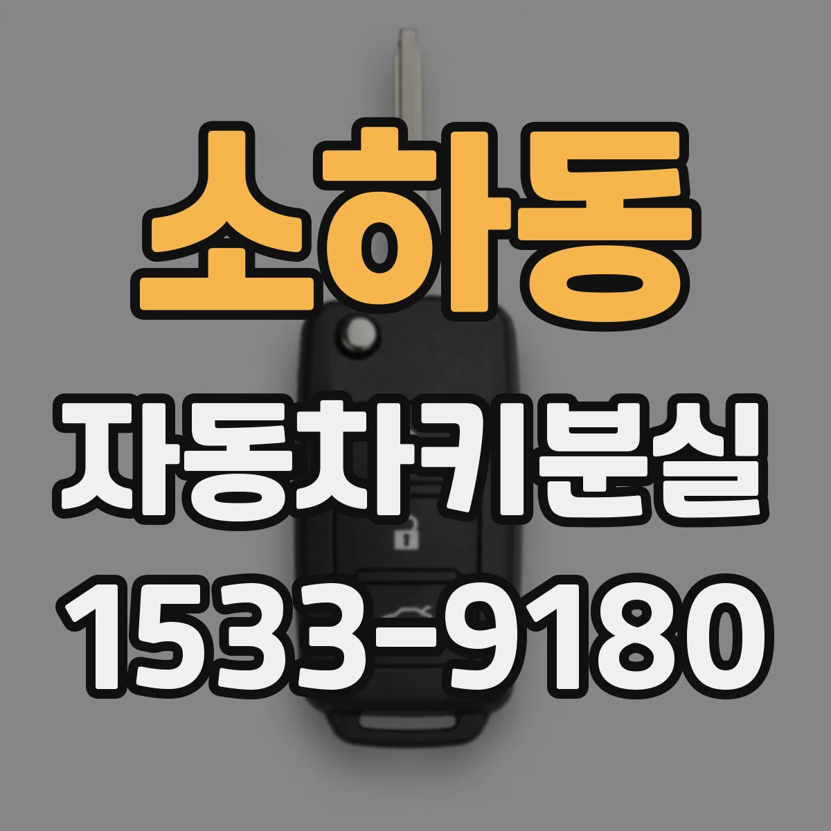소하동 자동차키분실