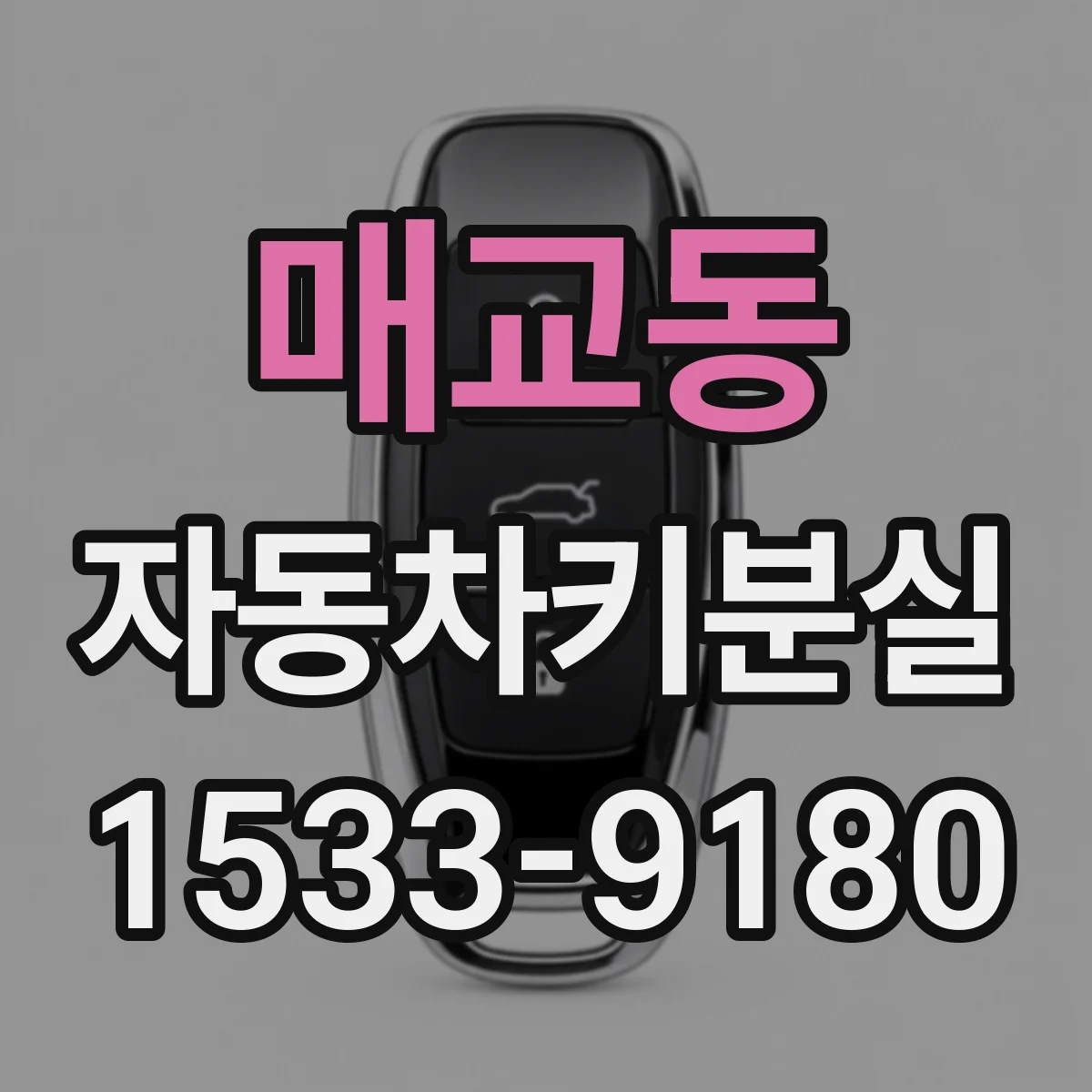 매교동 자동차키분실