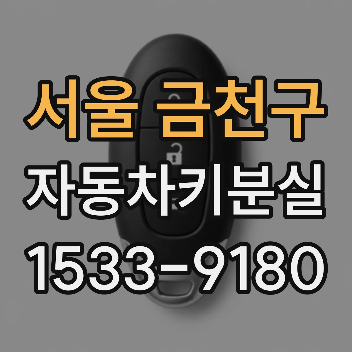 서울 금천구 자동차키분실