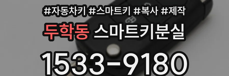 두학동 스마트키분실