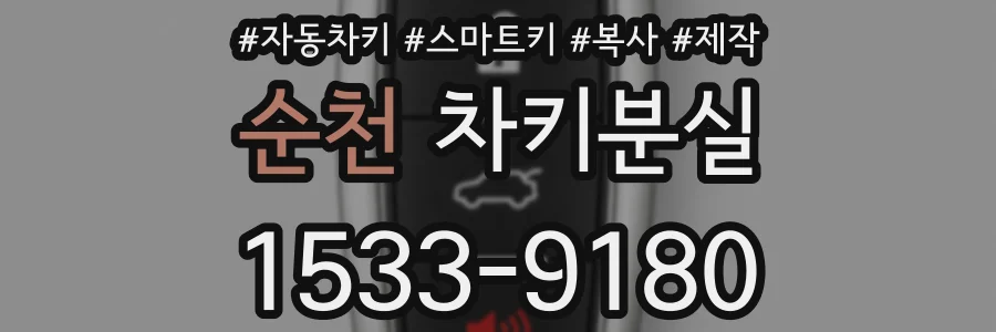순천 차키분실