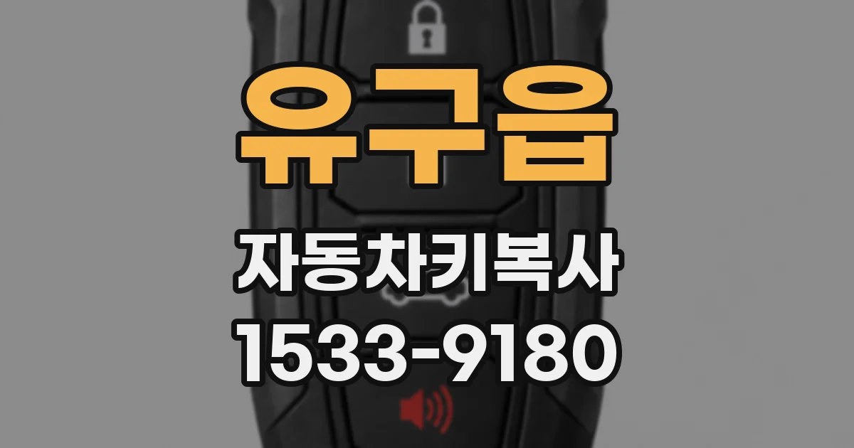 유구읍 자동차키복사