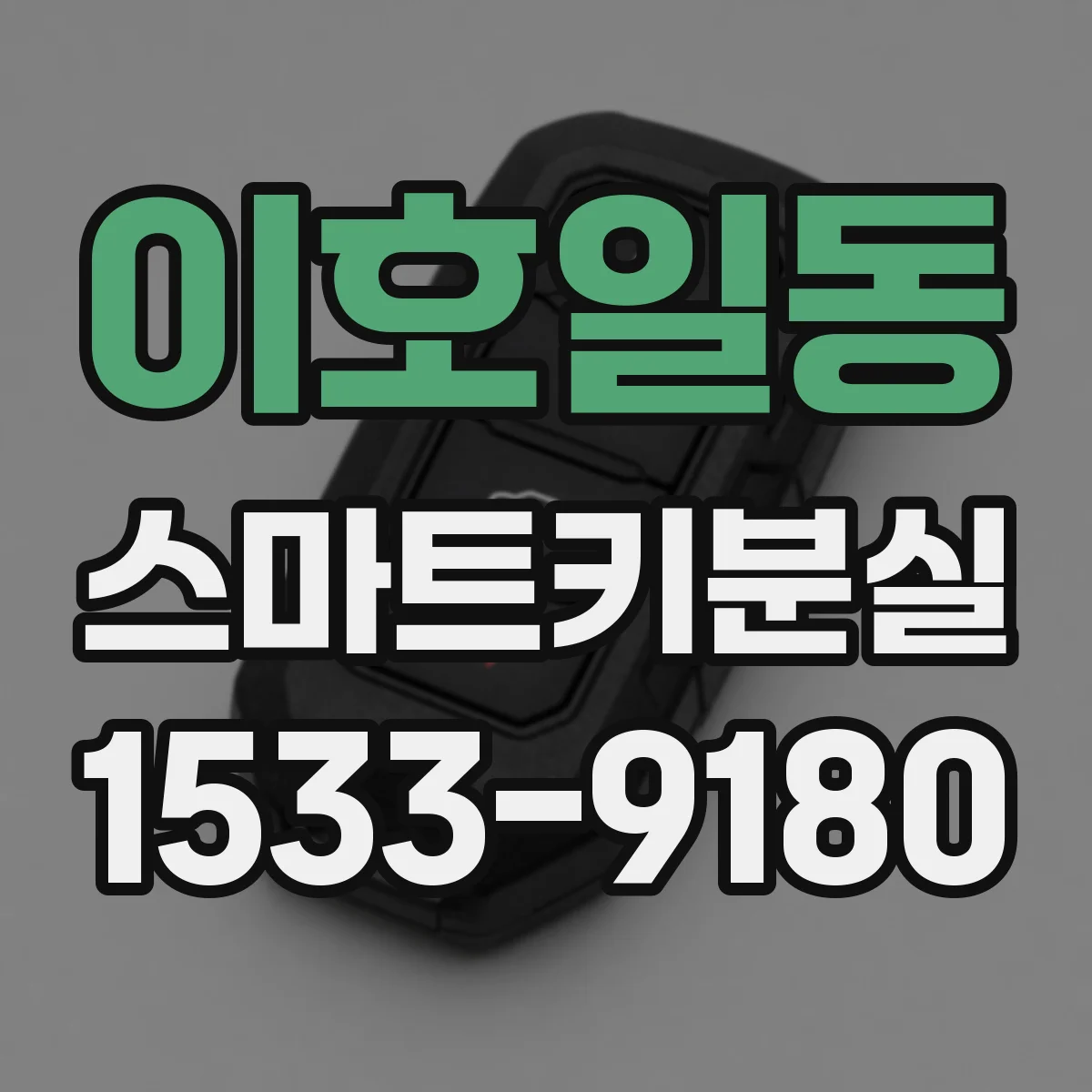 이호일동 스마트키분실