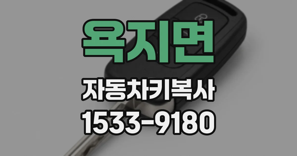 욕지면 자동차키복사