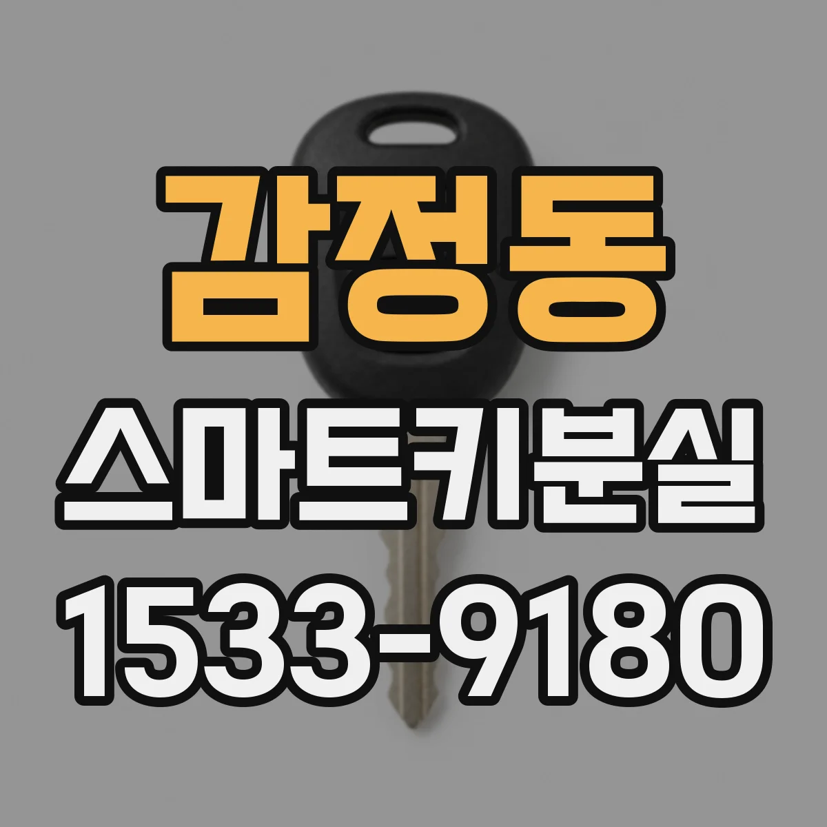 감정동 스마트키분실