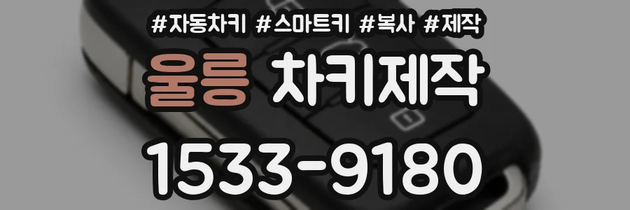 울릉 차키제작