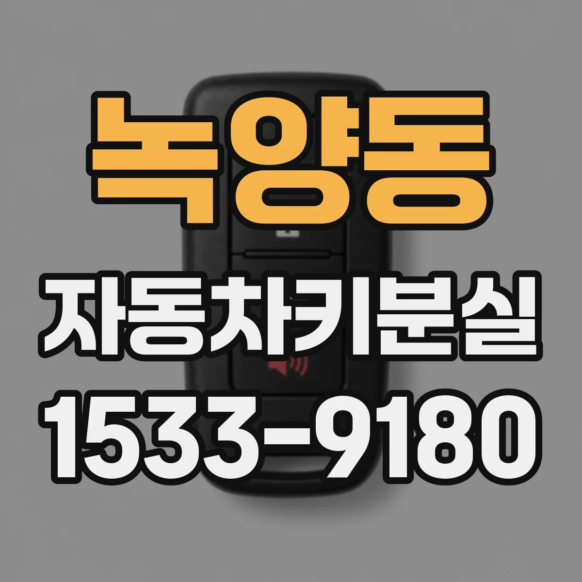 녹양동 자동차키분실