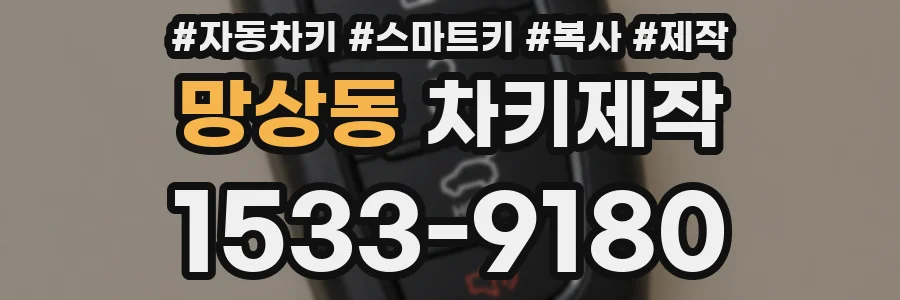 망상동 차키제작