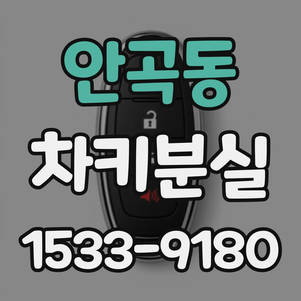 안곡동 차키분실