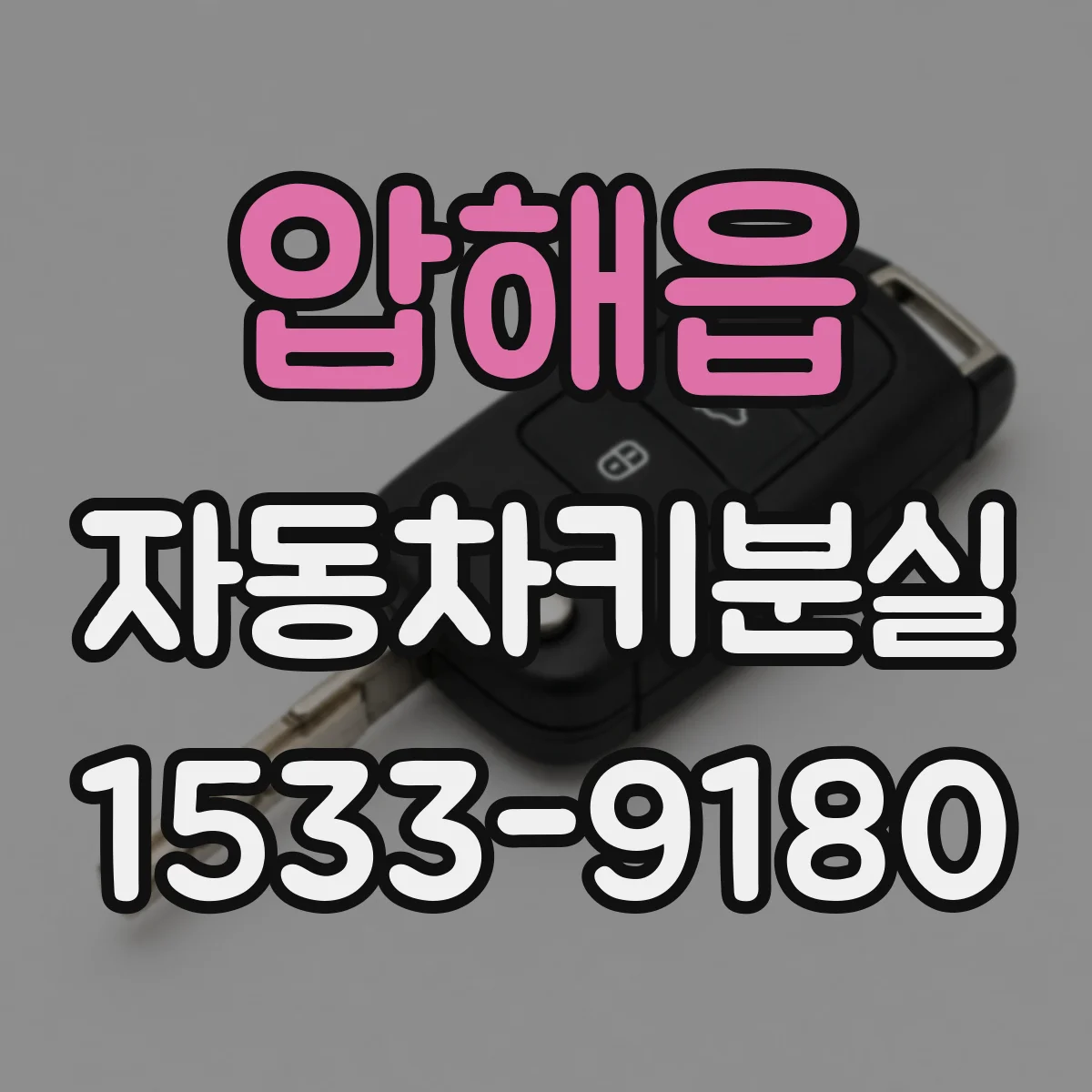 압해읍 자동차키분실