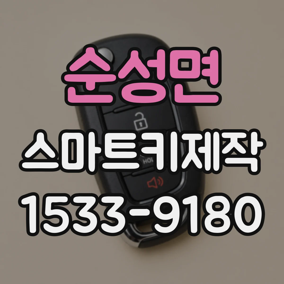 순성면 스마트키제작