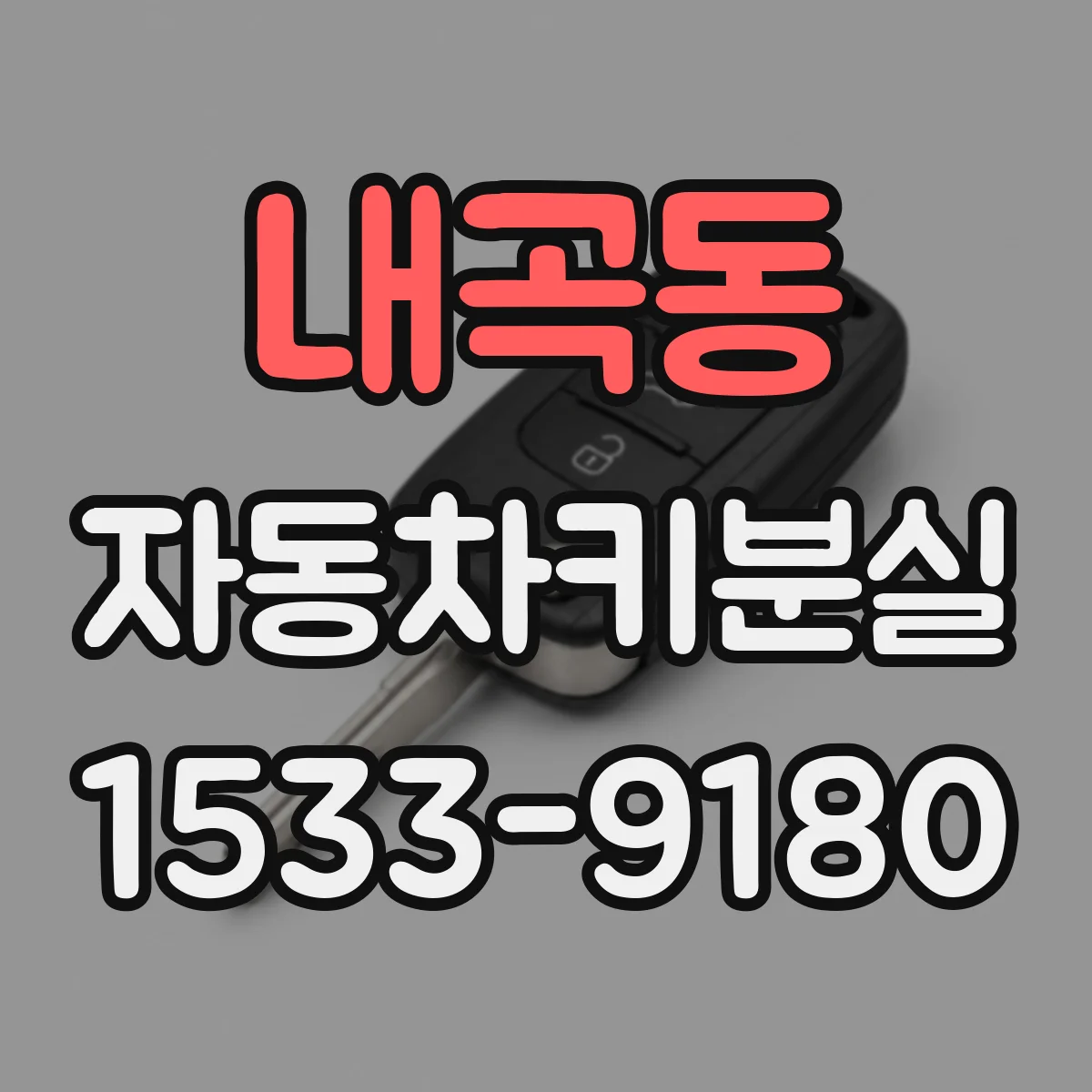 내곡동 자동차키분실