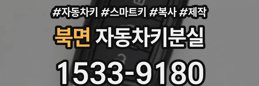 북면 자동차키분실