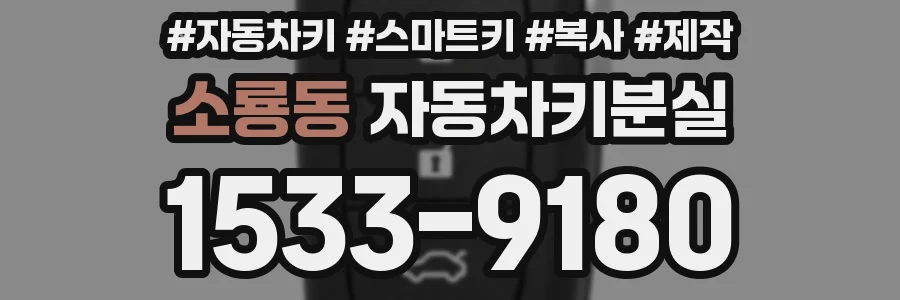 소룡동 자동차키분실