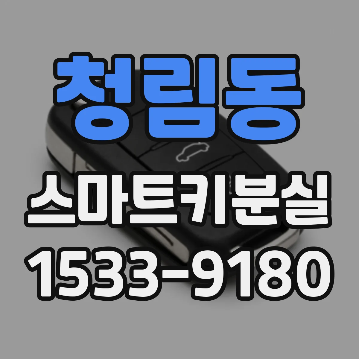청림동 스마트키분실