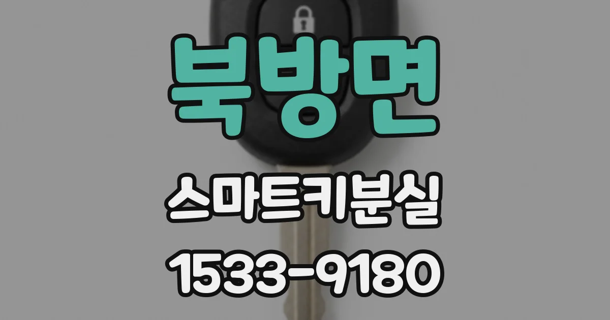 북방면 스마트키분실