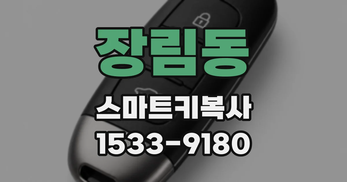 장림동 스마트키복사