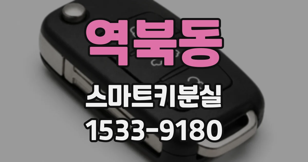 역북동 스마트키분실
