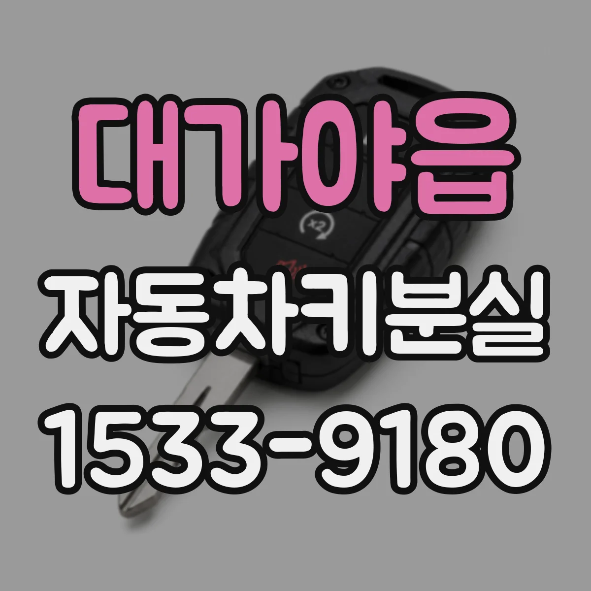 대가야읍 자동차키분실