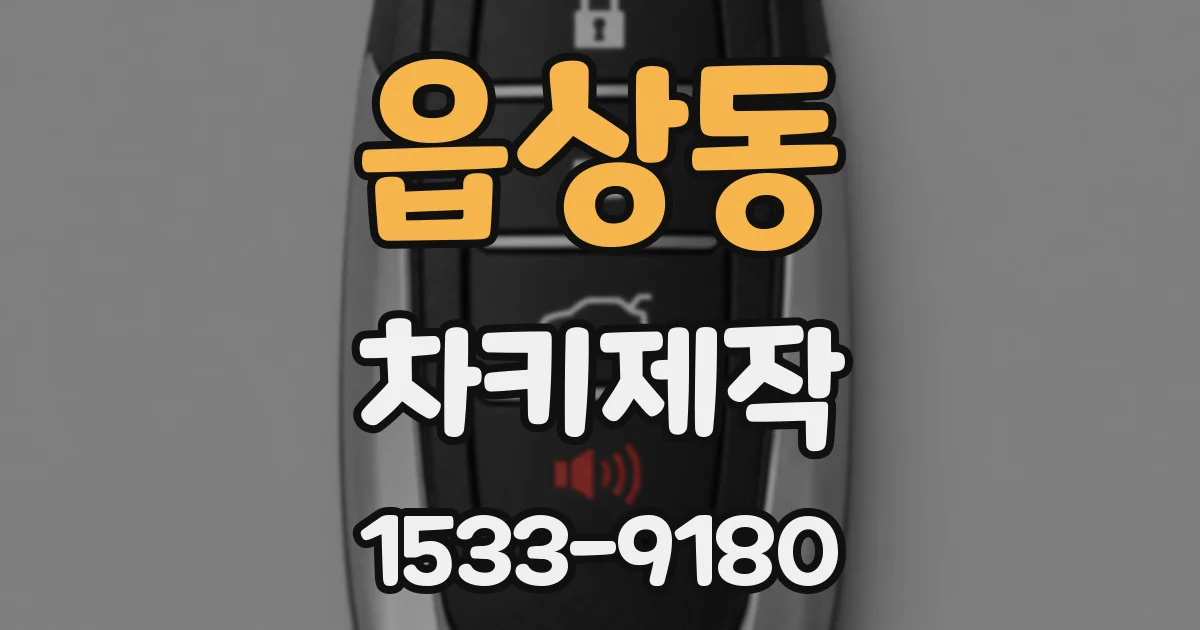 읍상동 차키제작