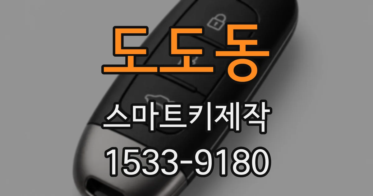 도도동 스마트키제작