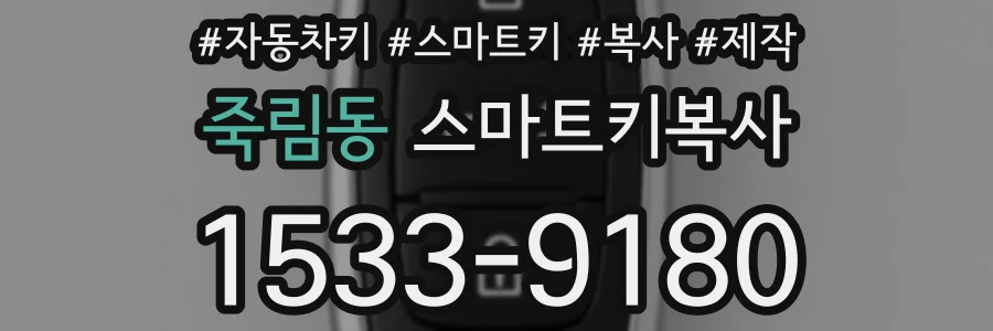 죽림동 스마트키복사