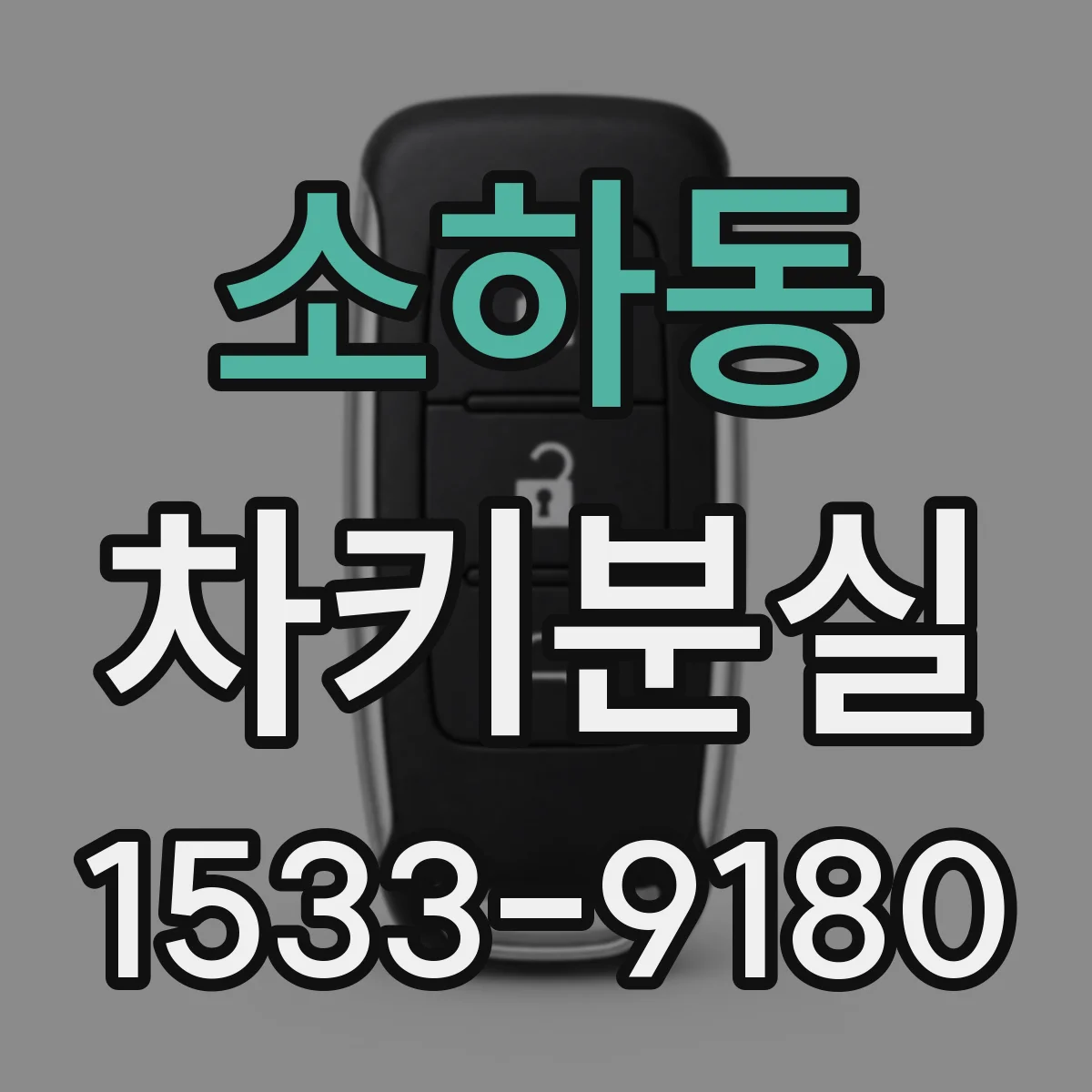 소하동 차키분실