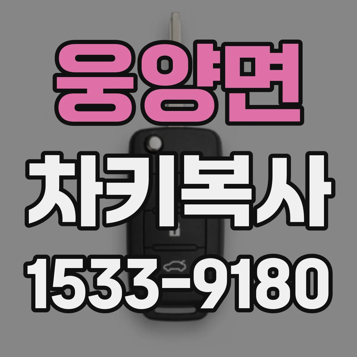 웅양면 차키복사