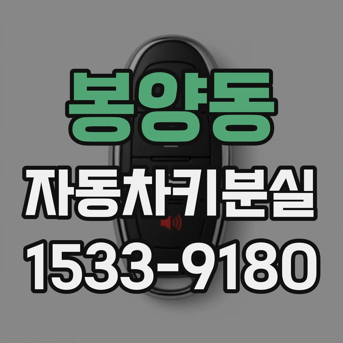 봉양동 자동차키분실