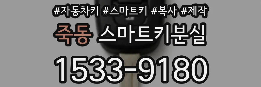 죽동 스마트키분실
