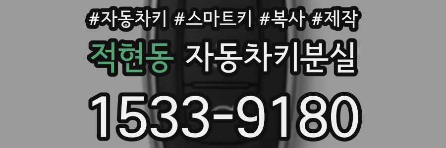적현동 자동차키분실