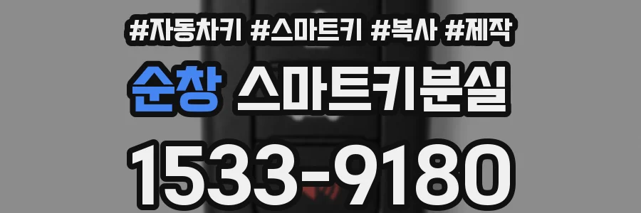 순창 스마트키분실