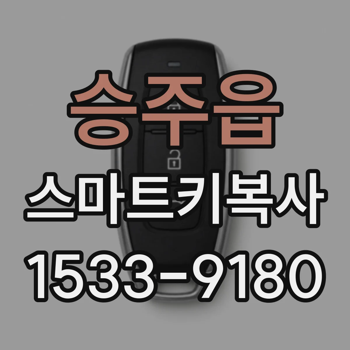 승주읍 스마트키복사