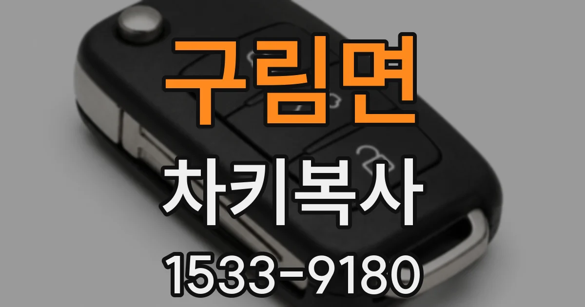 구림면 차키복사