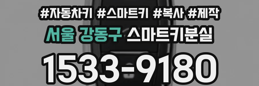 서울 강동구 스마트키분실