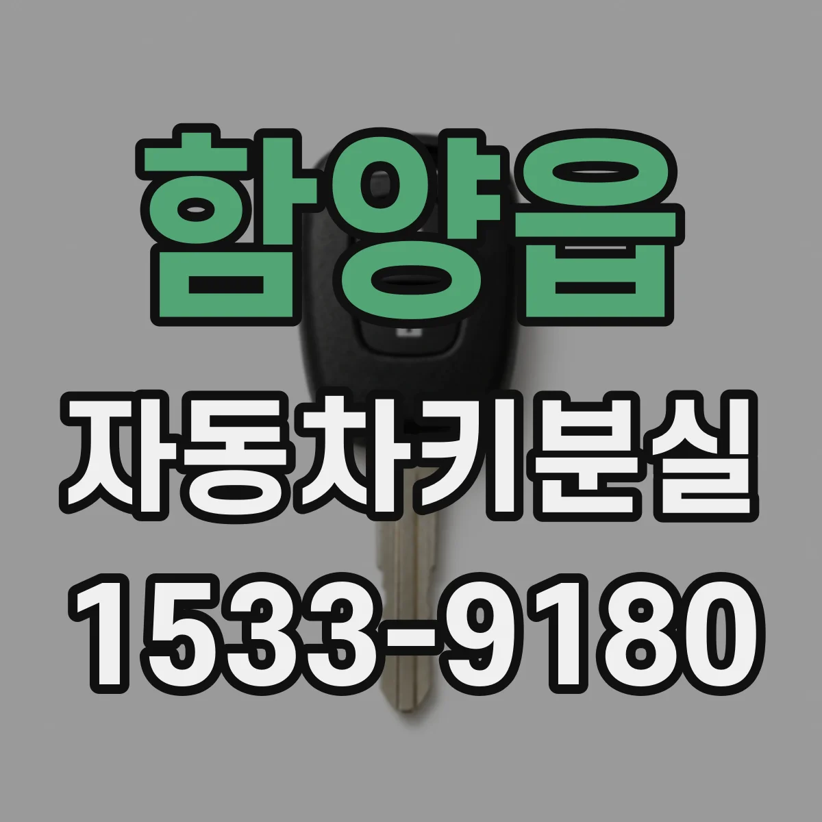 함양읍 자동차키분실