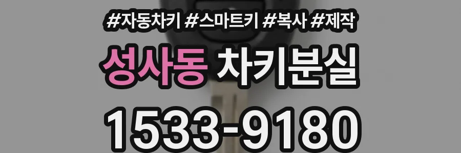 성사동 차키분실