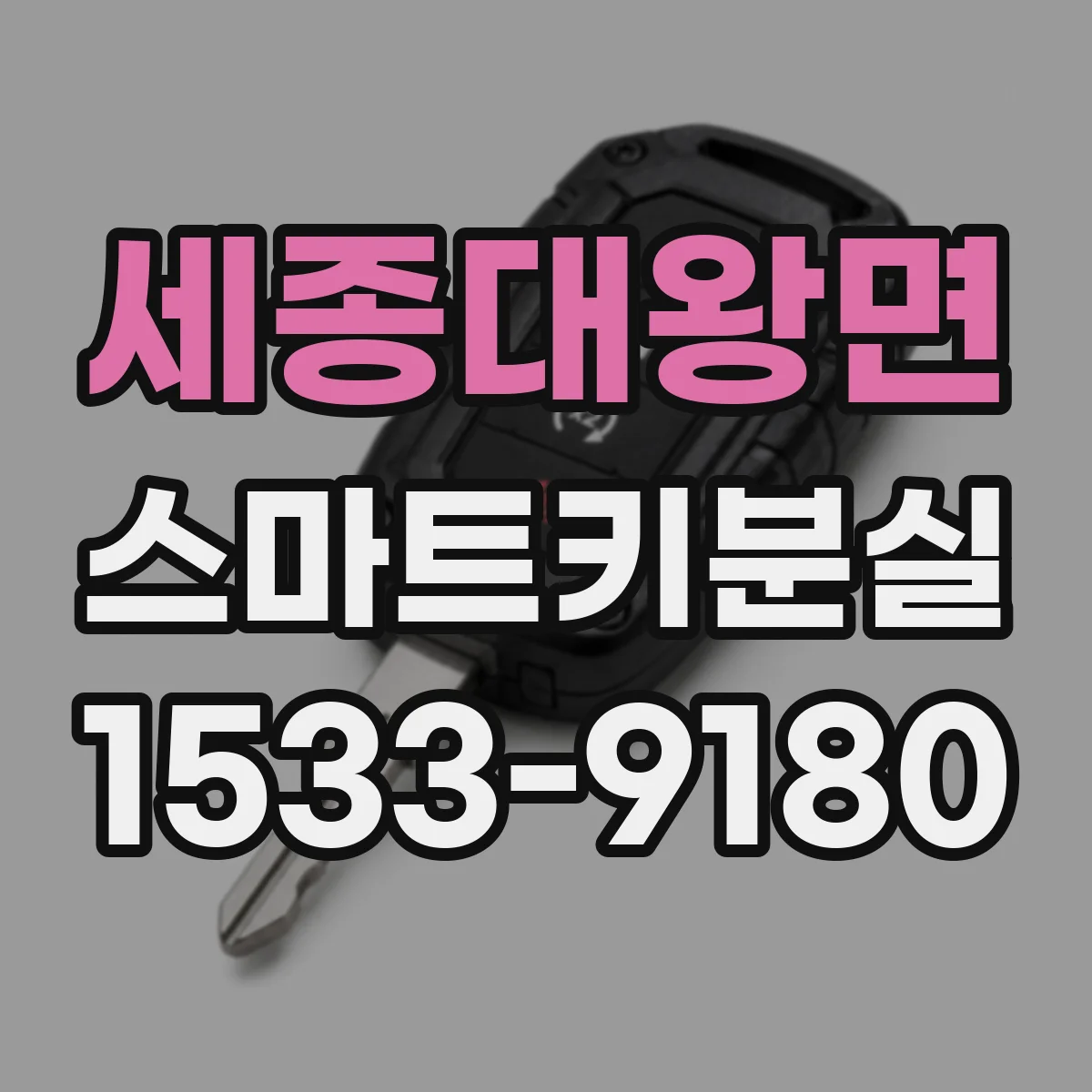세종대왕면 스마트키분실