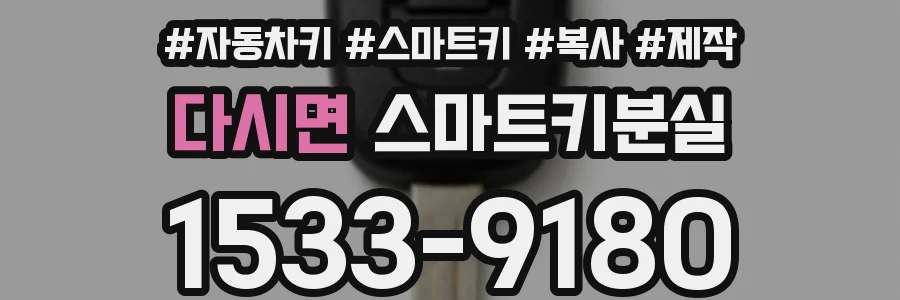 다시면 스마트키분실