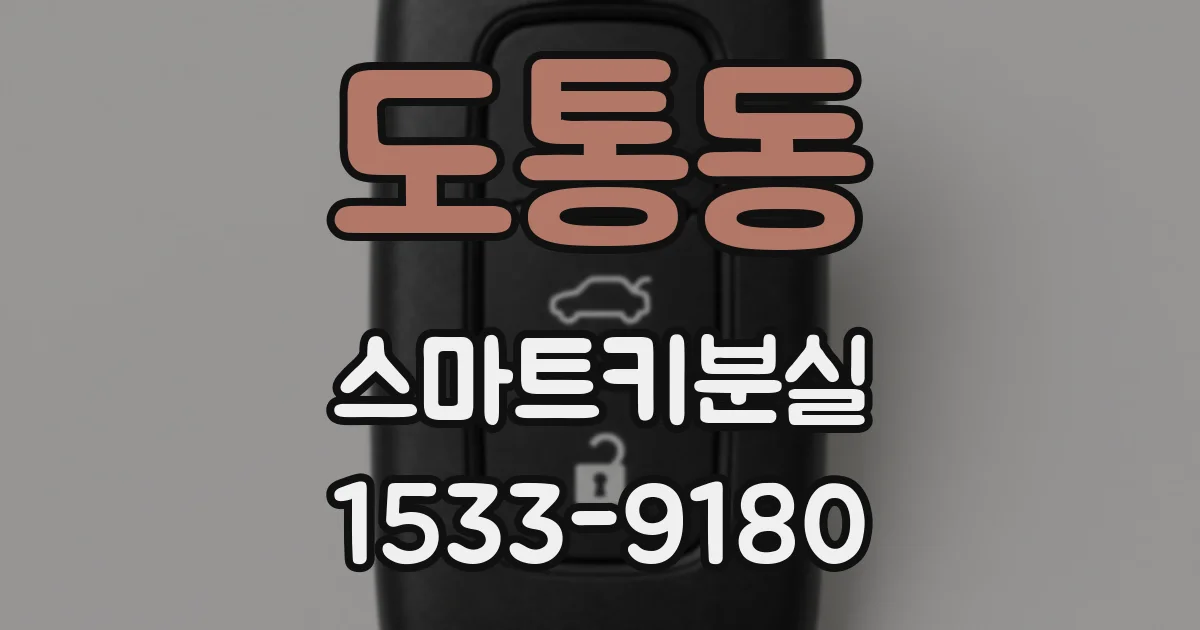 도통동 스마트키분실