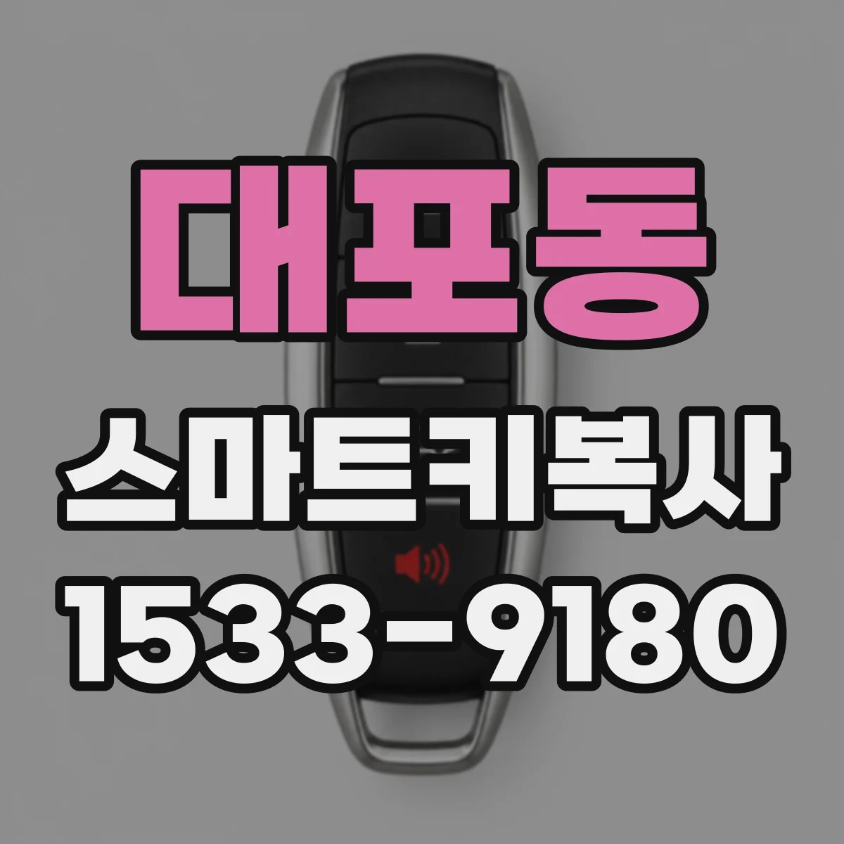 대포동 스마트키복사