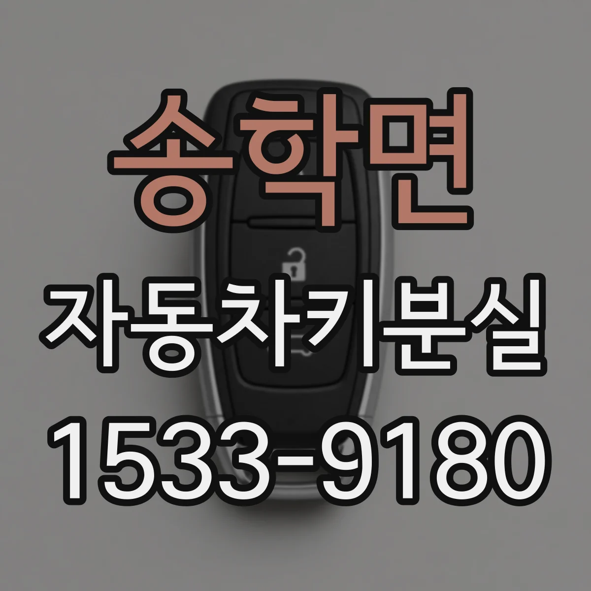 송학면 자동차키분실