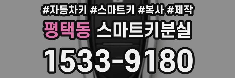 평택동 스마트키분실